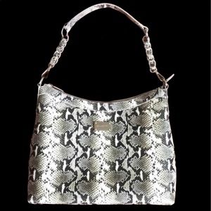 ⚜️RETIRED⚜️ St. John Python Hobo Tote-RARE